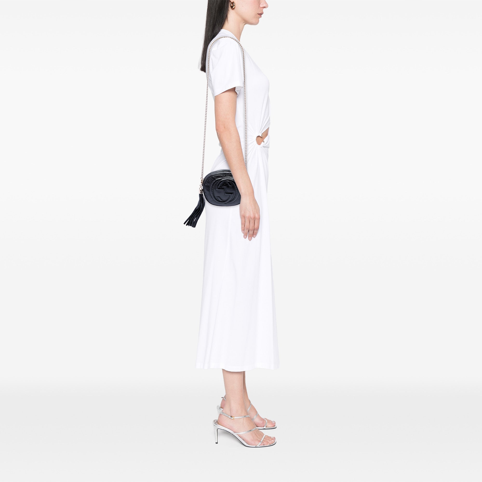Mini Patent Soho Chain Crossbody - Image 7