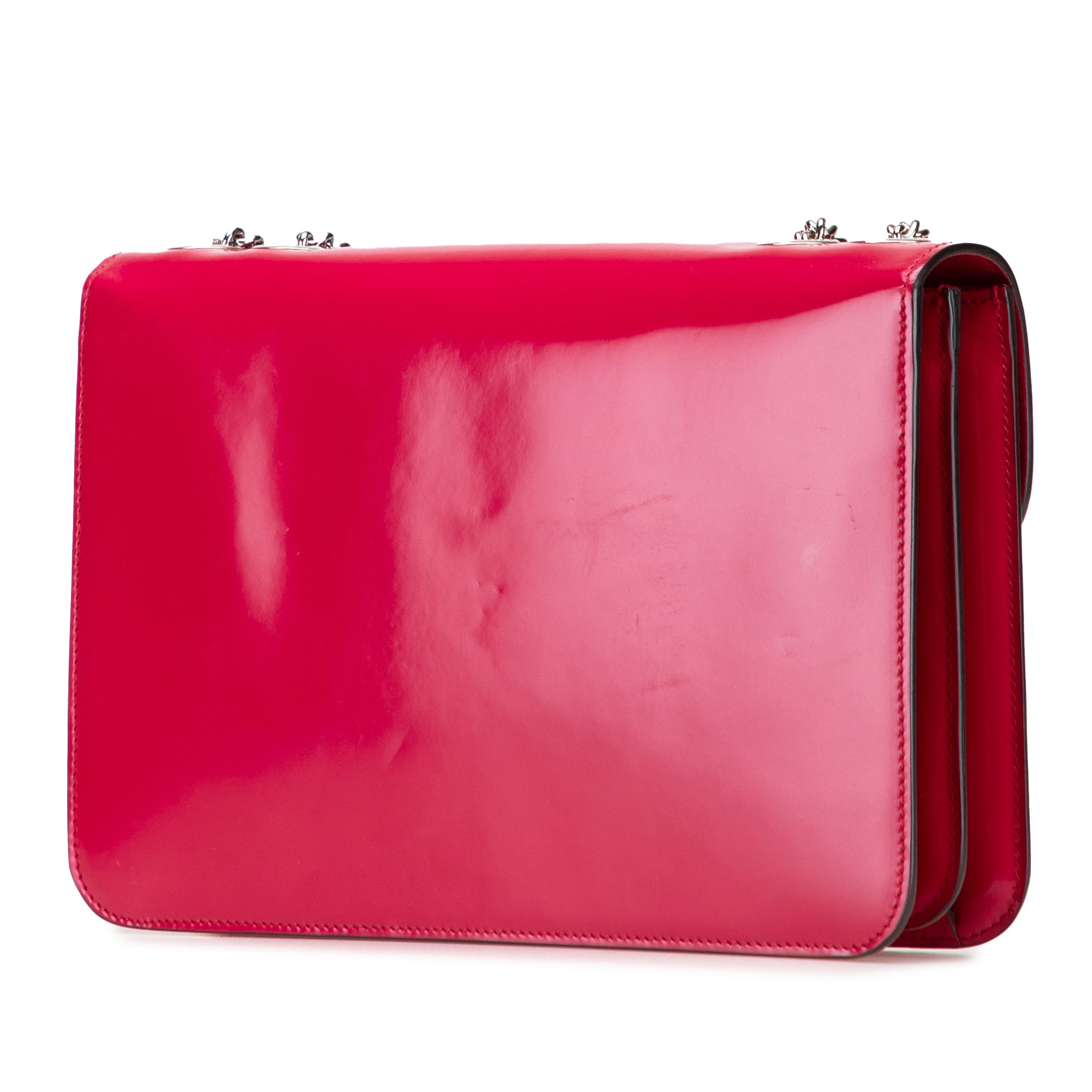 Medium Patent Interlocking G Crossbody - Image 2