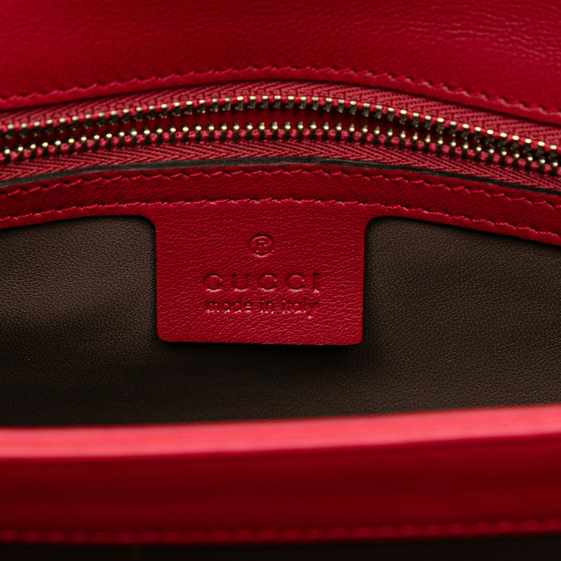 Medium Patent Interlocking G Crossbody - Image 5