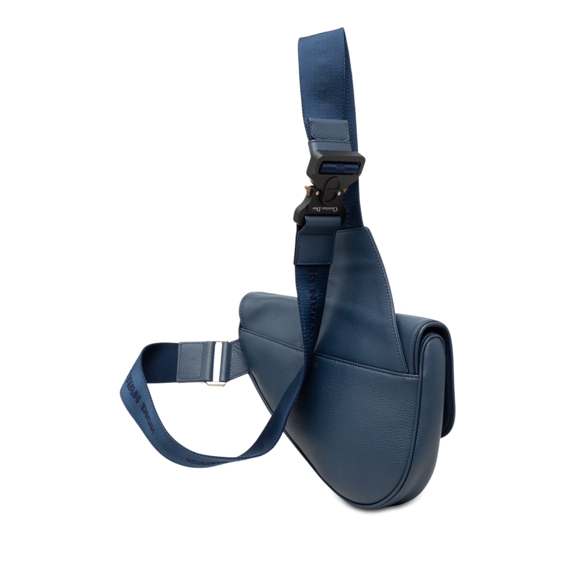 Grained Calfskin Saddle Crossbody - Image 2