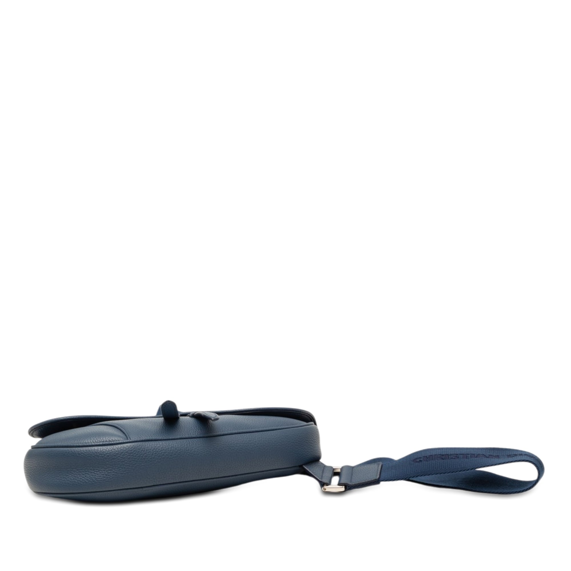 Grained Calfskin Saddle Crossbody - Image 3