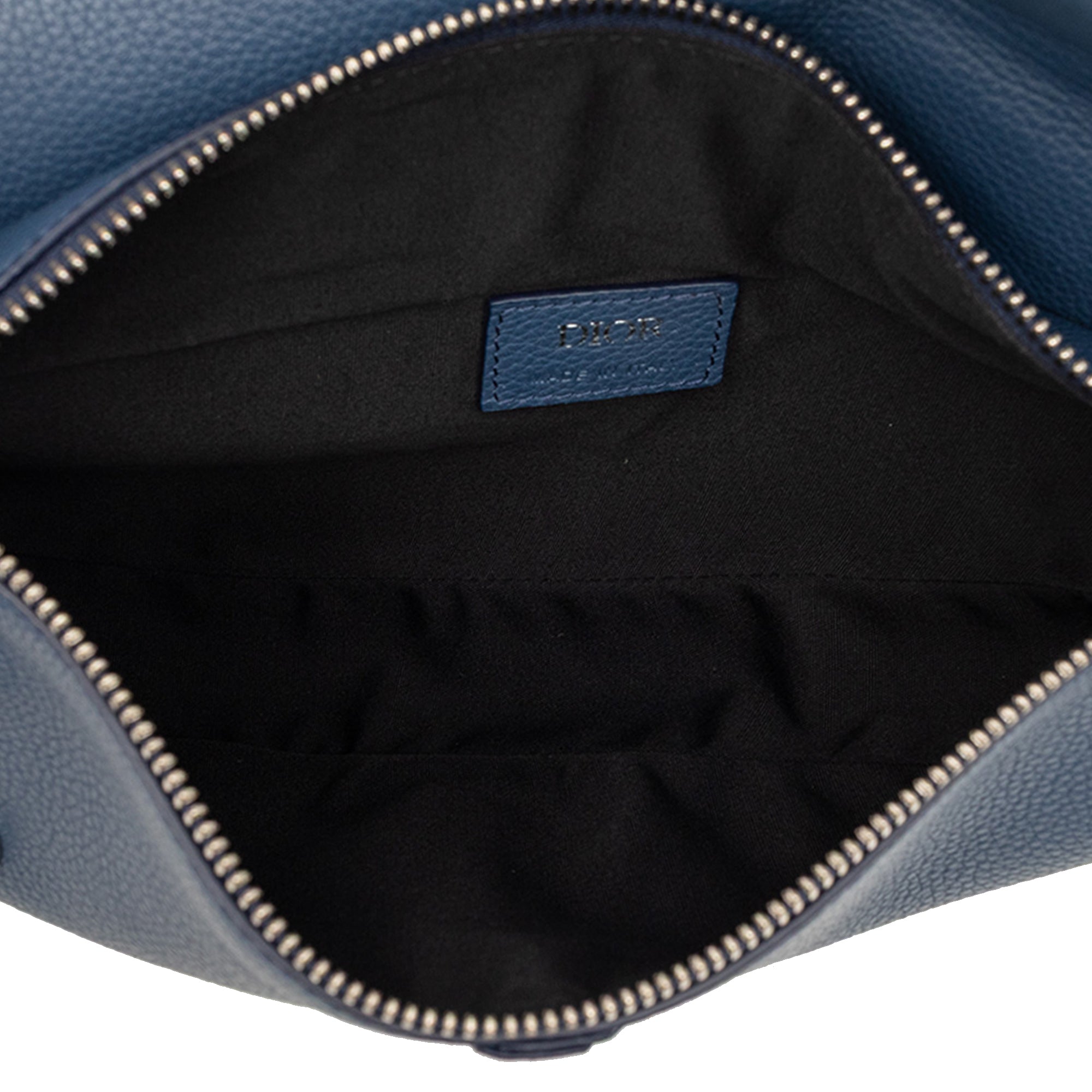 Grained Calfskin Saddle Crossbody - Image 4
