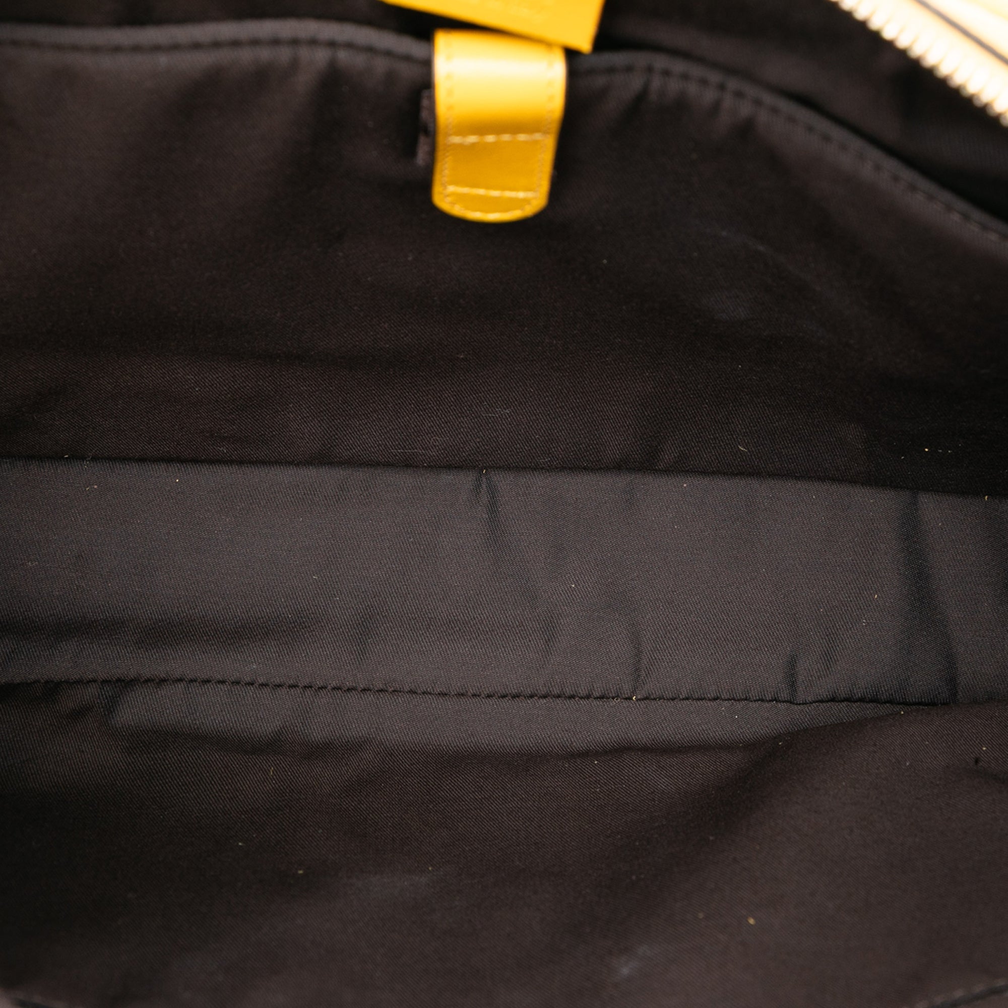 Medium Diamante Bright Leather Business Bag - Image 4