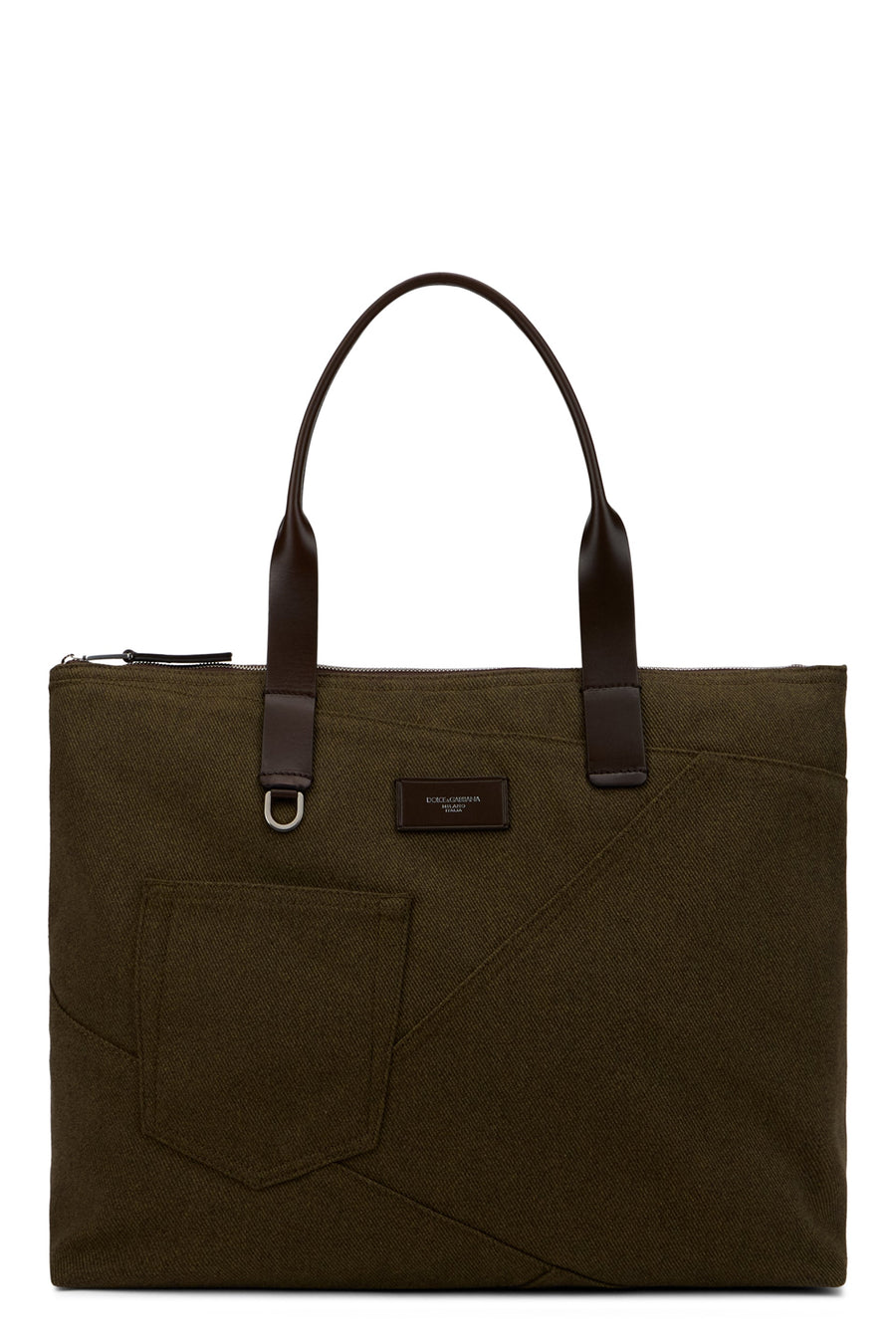 Dolce & Gabbana Tote Bag — Green Cotton