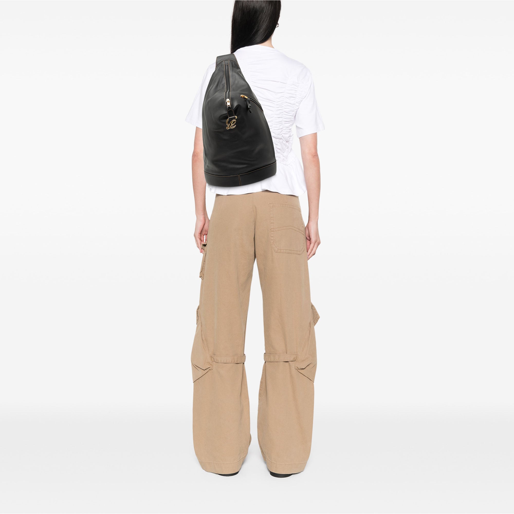 Leather Anton Sling Bag - Image 7