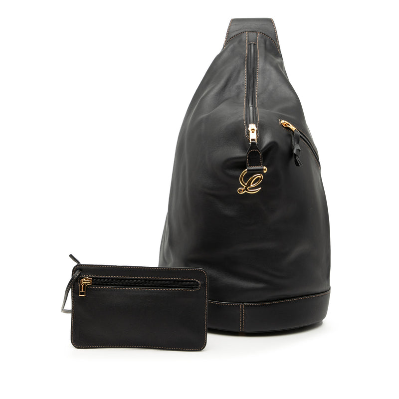 Leather Anton Sling Bag - Image 8