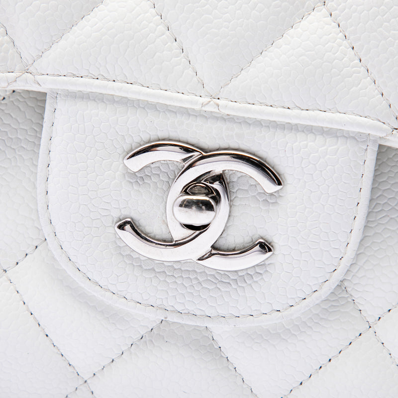 Jumbo Classic Caviar Double Flap - Image 6