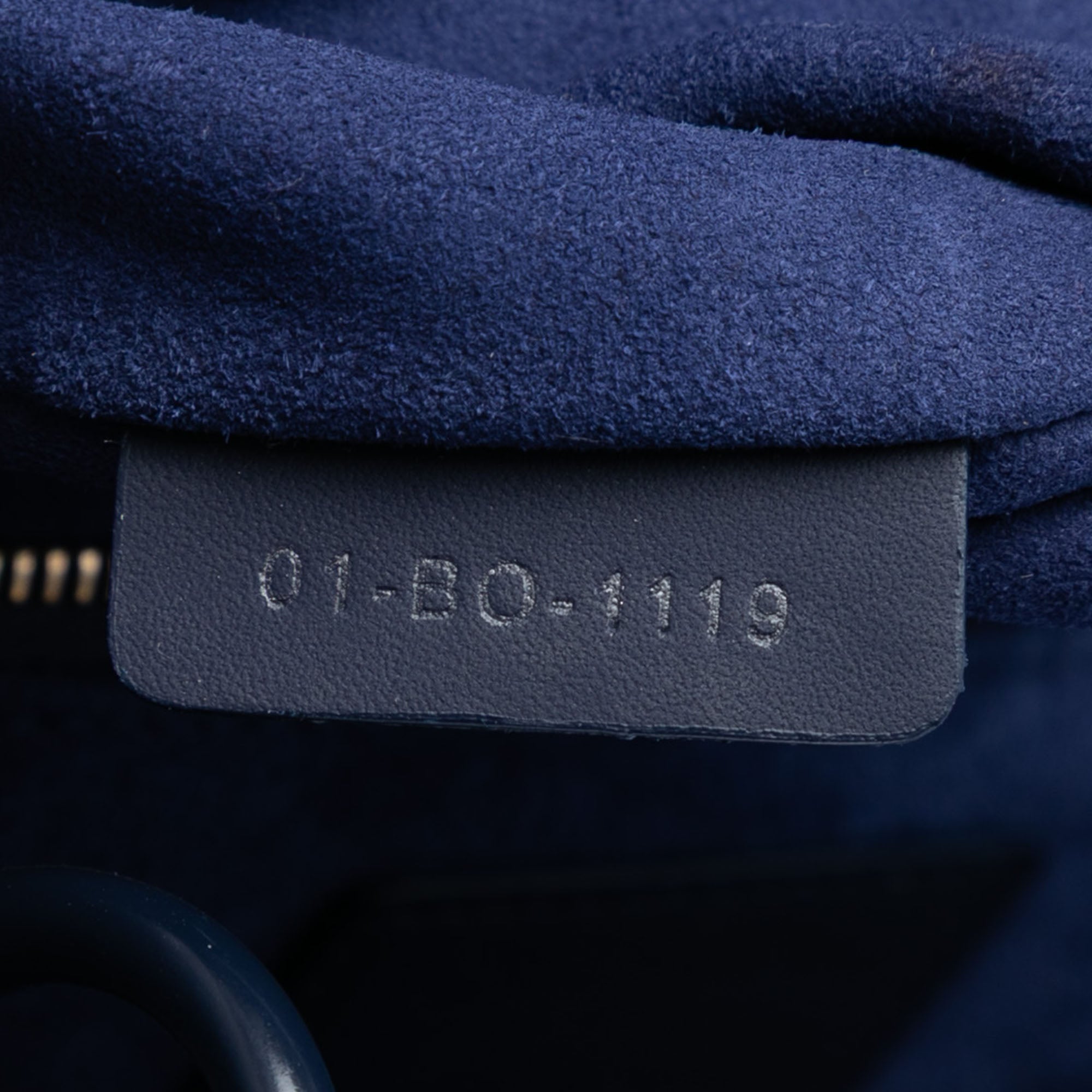 Large Ultra Matte Calfskin Cannage Lady Dior - Image 6