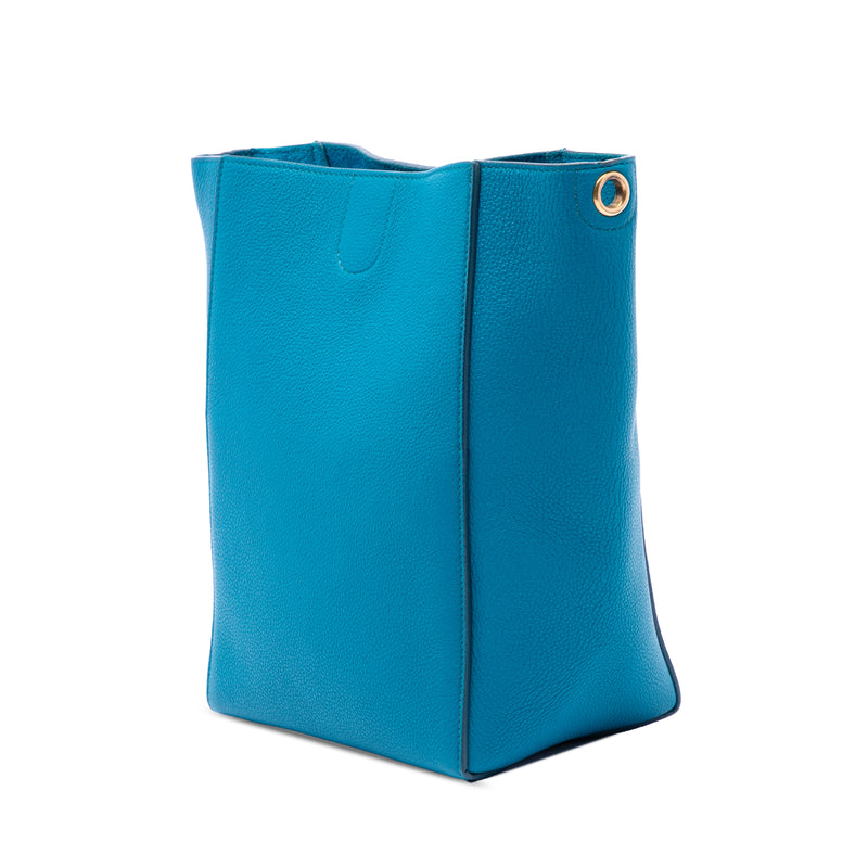 Small Soft Grained Calfskin Seau Sangle Bucket Bag - Image 2