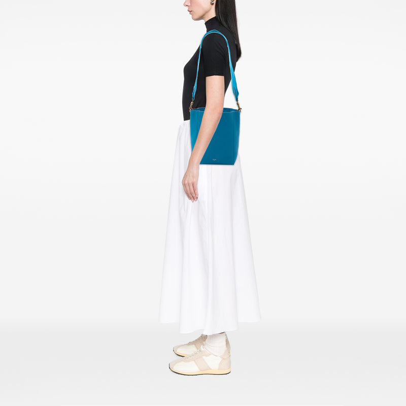 Small Soft Grained Calfskin Seau Sangle Bucket Bag - Image 6