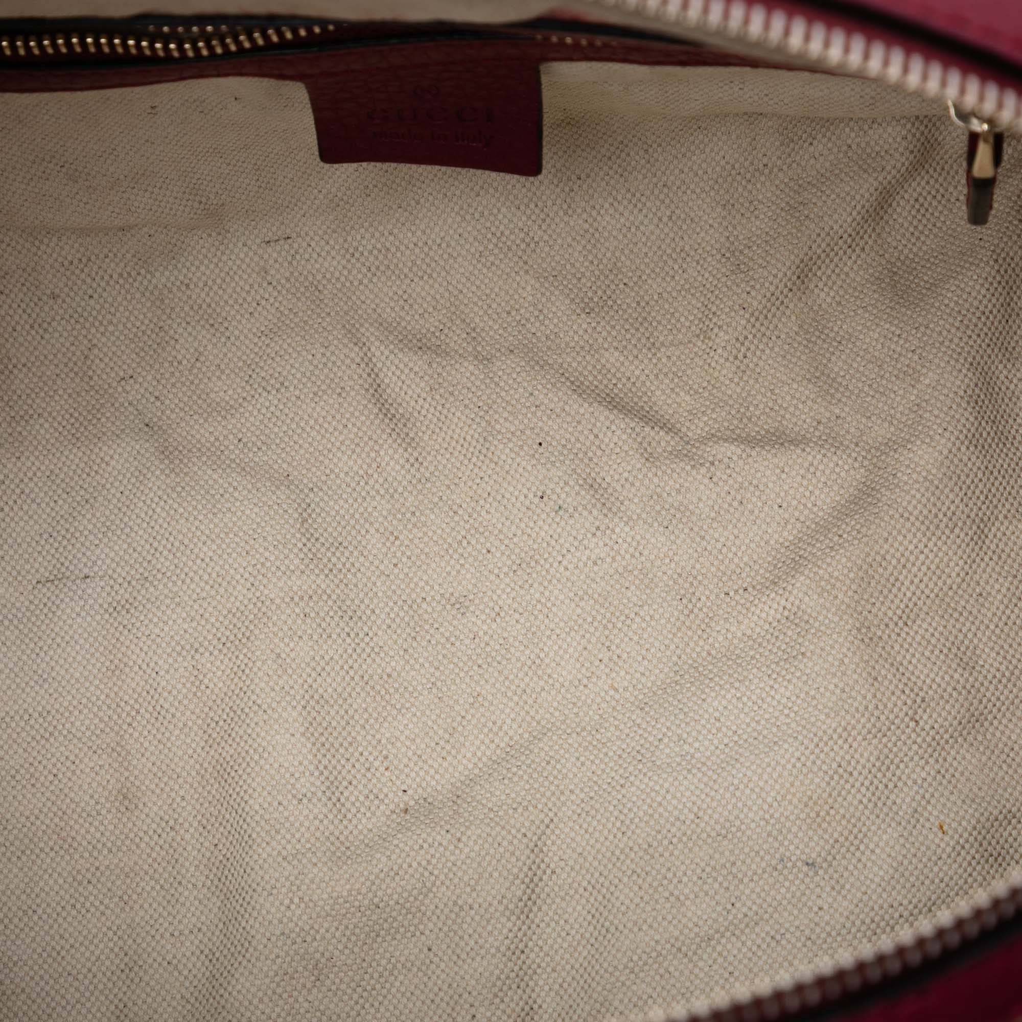 Small GG Canvas Web Joy Boston Bag - Image 4