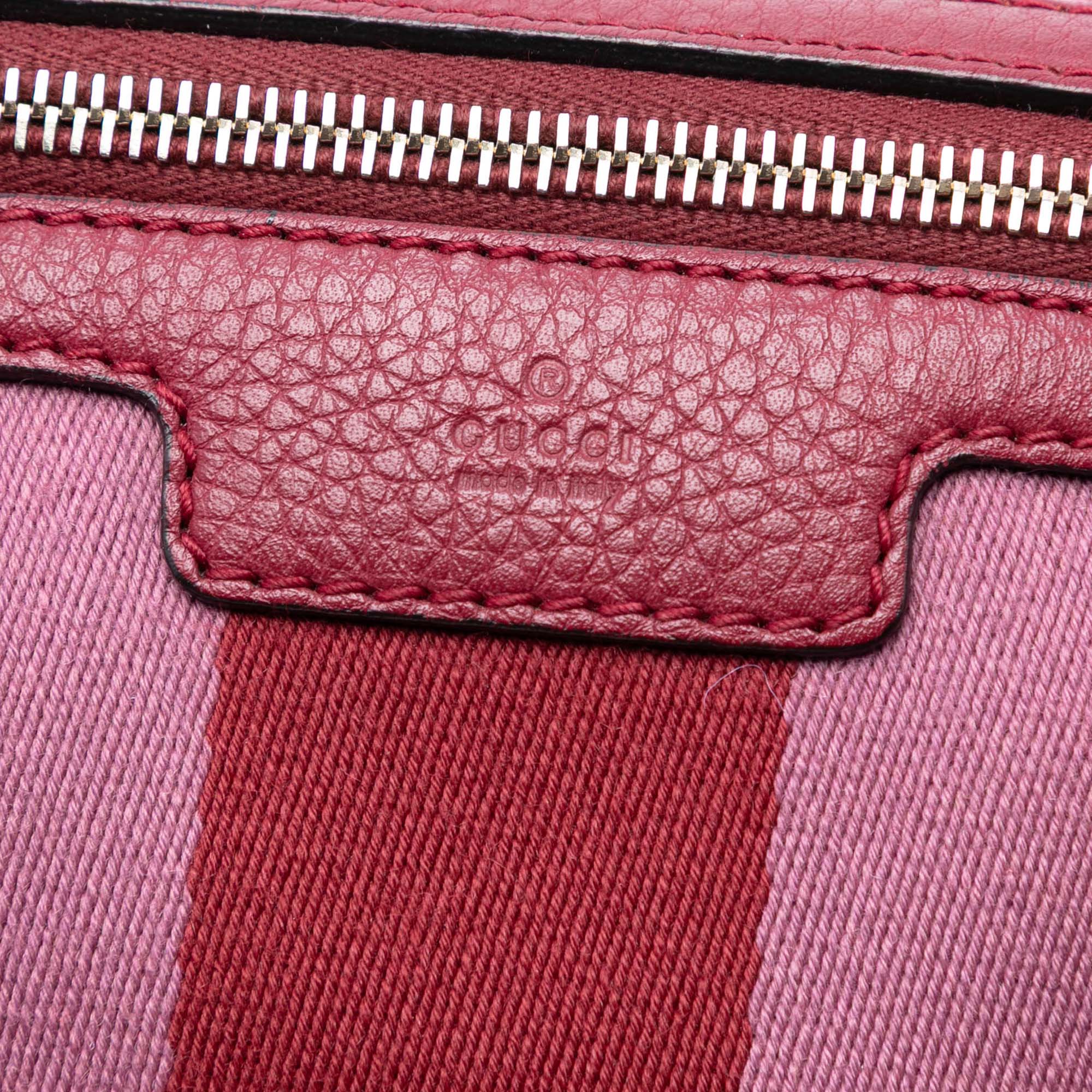 Small GG Canvas Web Joy Boston Bag - Image 6