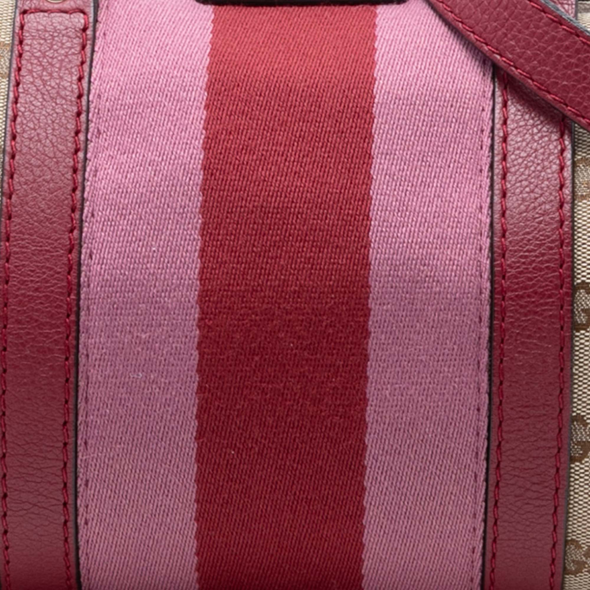 Small GG Canvas Web Joy Boston Bag - Image 7