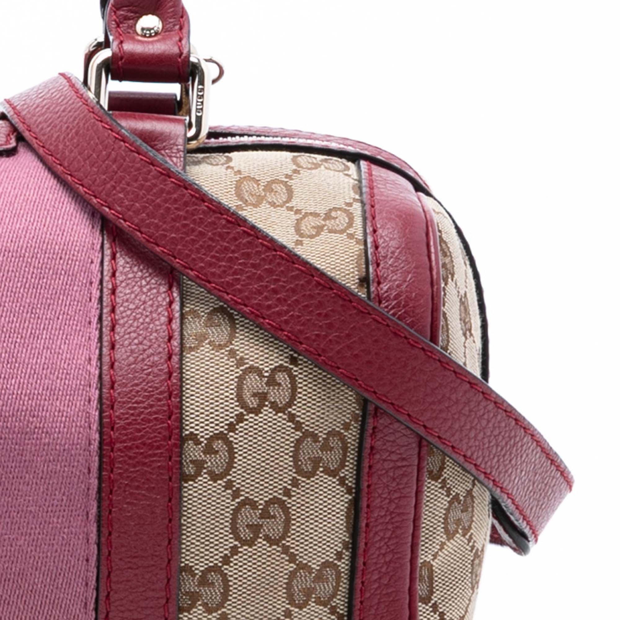 Small GG Canvas Web Joy Boston Bag - Image 8