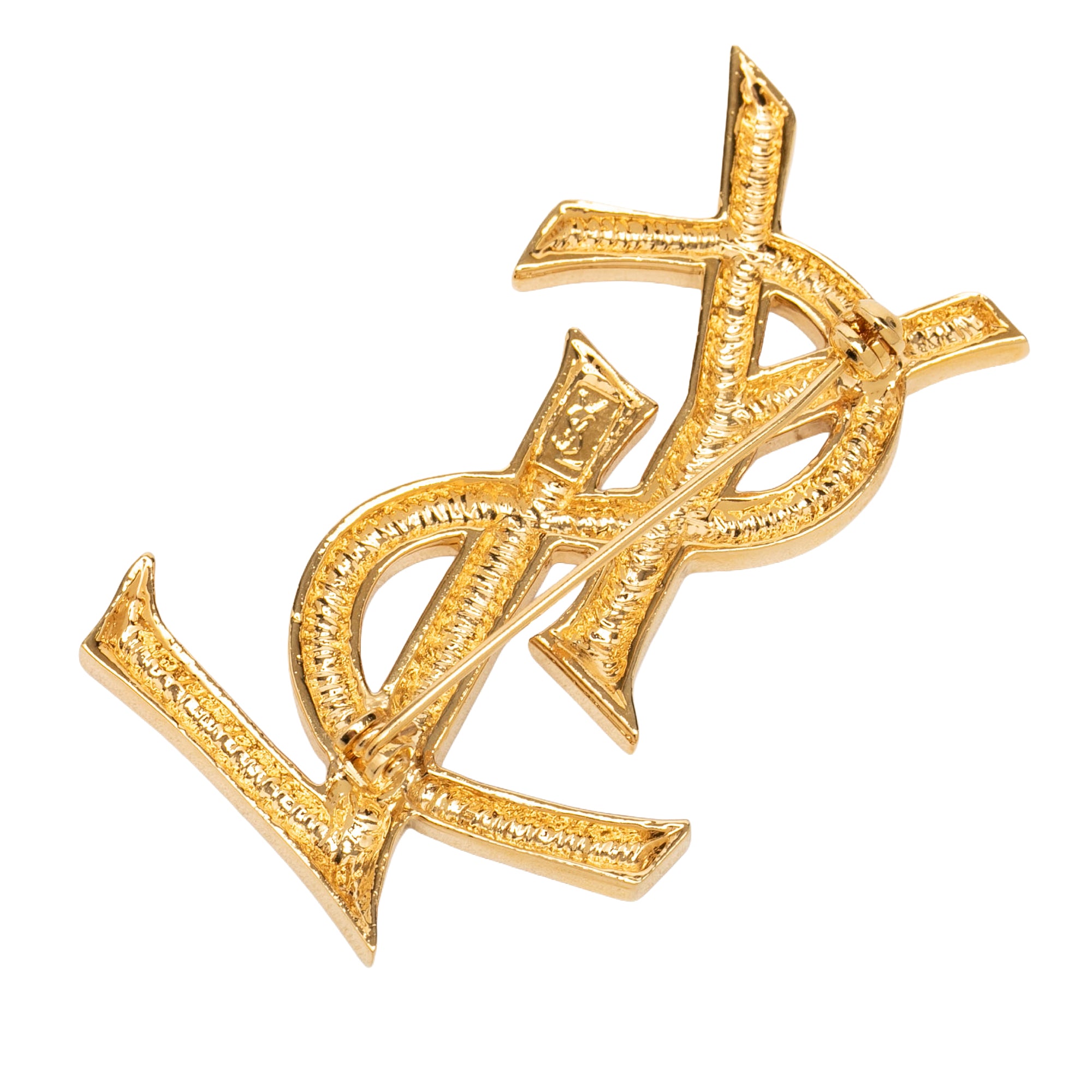 Gold Plated Cassandre Pin Brooch - Image 2
