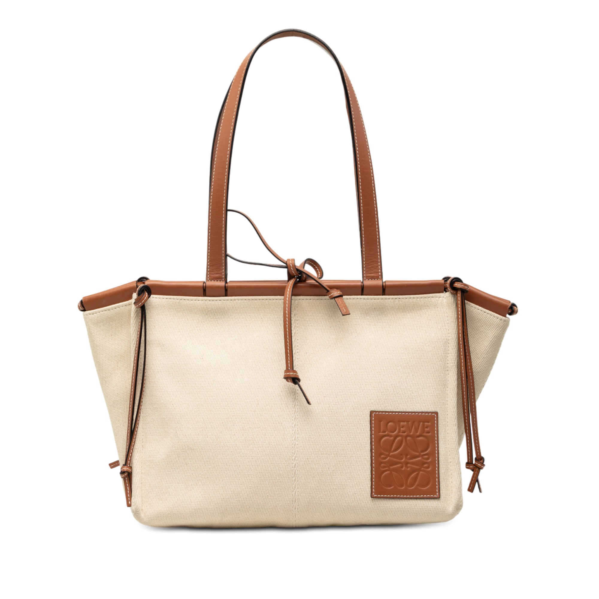 Small Canvas Cushion Tote - Image 1