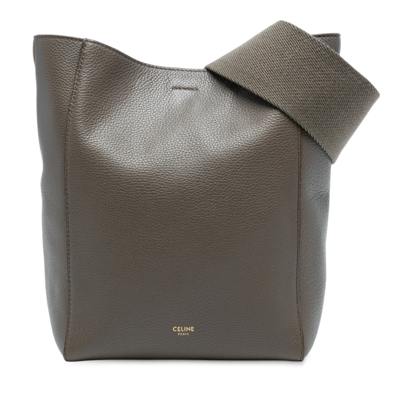 Small Soft Grained Calfskin Seau Sangle Bucket Bag - Image 1