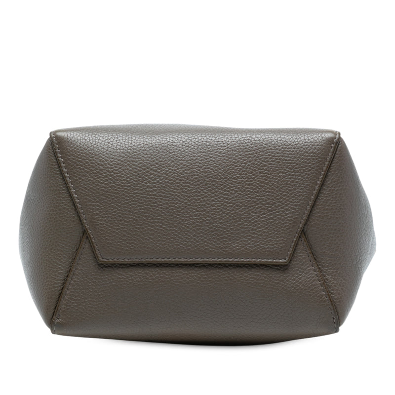 Small Soft Grained Calfskin Seau Sangle Bucket Bag - Image 3