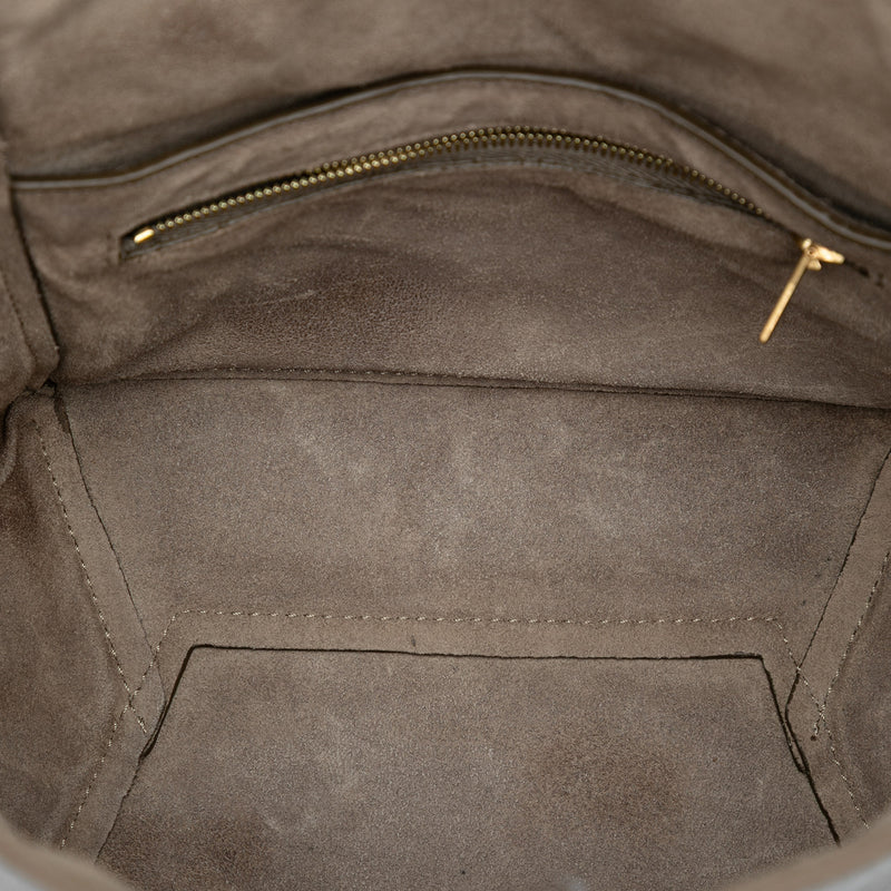 Small Soft Grained Calfskin Seau Sangle Bucket Bag - Image 4