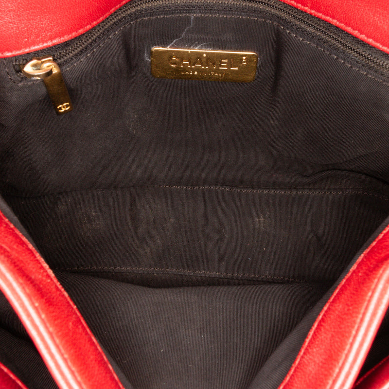 Small Quilted Lambskin Chain Link Flap - Image 4