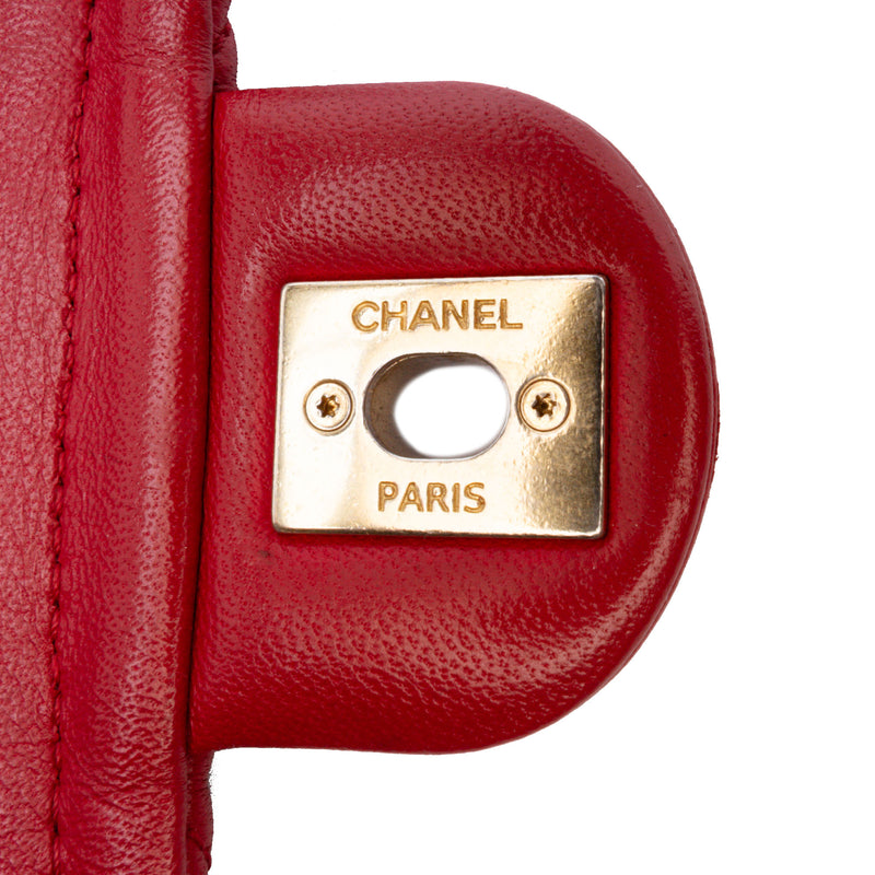 Small Quilted Lambskin Chain Link Flap - Image 6