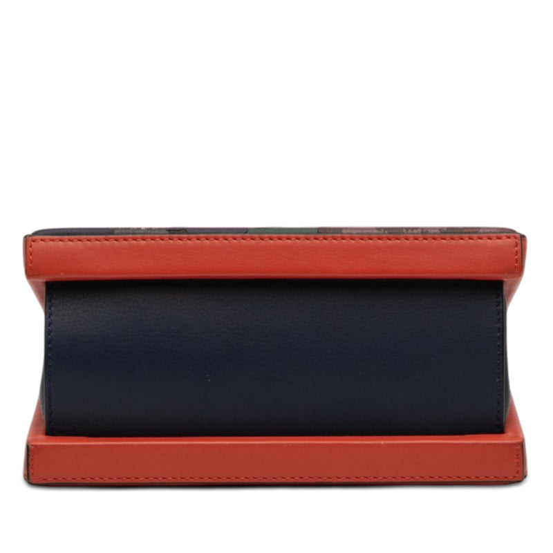 Small Leather Tokyo Postal Top Handle Bag - Image 3