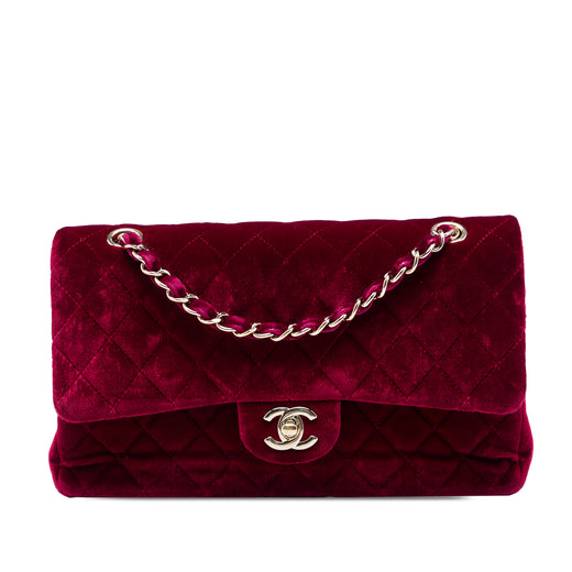Medium Classic Velvet Double Flap - Image 1