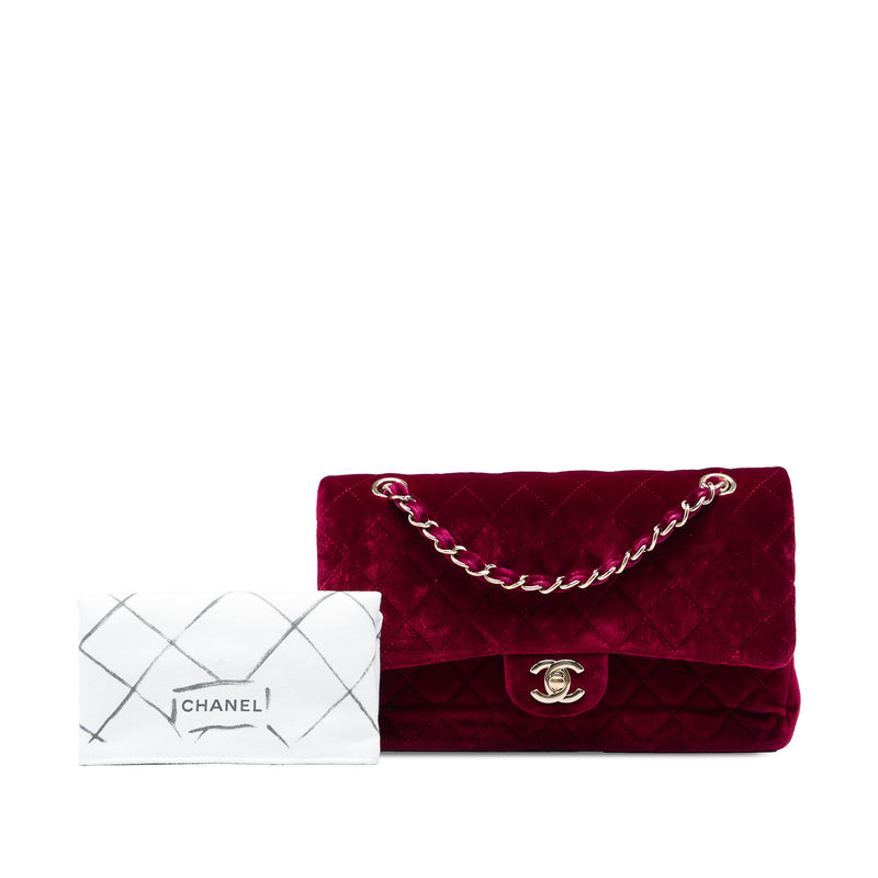 Medium Classic Velvet Double Flap - Image 6