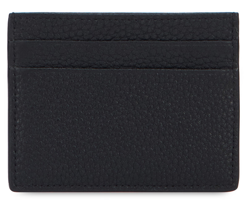 Dolce & Gabbana Leather Card Case — Black Cases