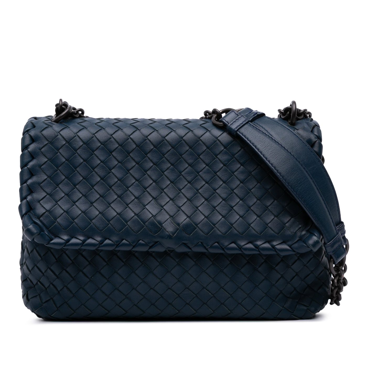 Small Nappa Intrecciato Olimpia Crossbody - Image 1