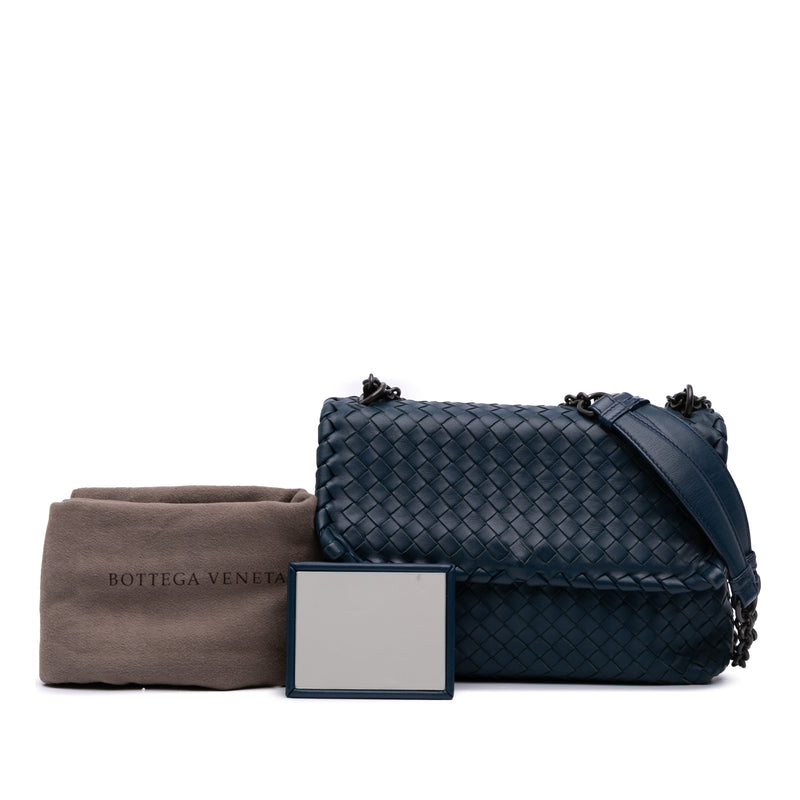 Small Nappa Intrecciato Olimpia Crossbody - Image 10