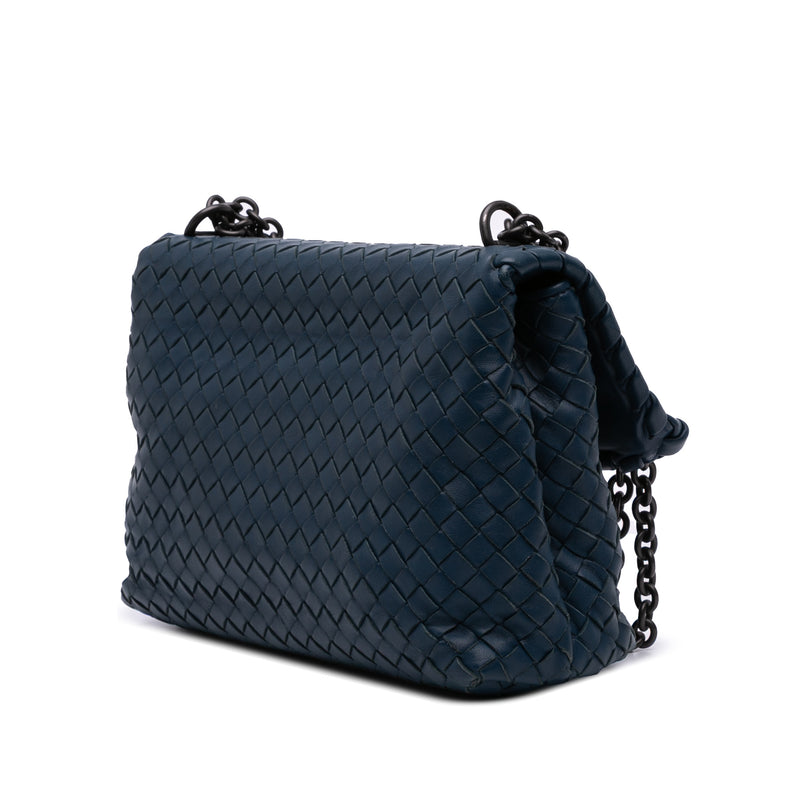 Small Nappa Intrecciato Olimpia Crossbody - Image 2