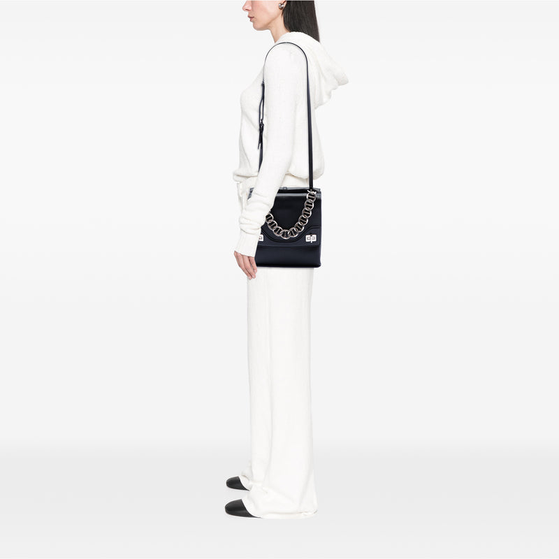 Soft Calf Double Turnlock Satchel - Image 6