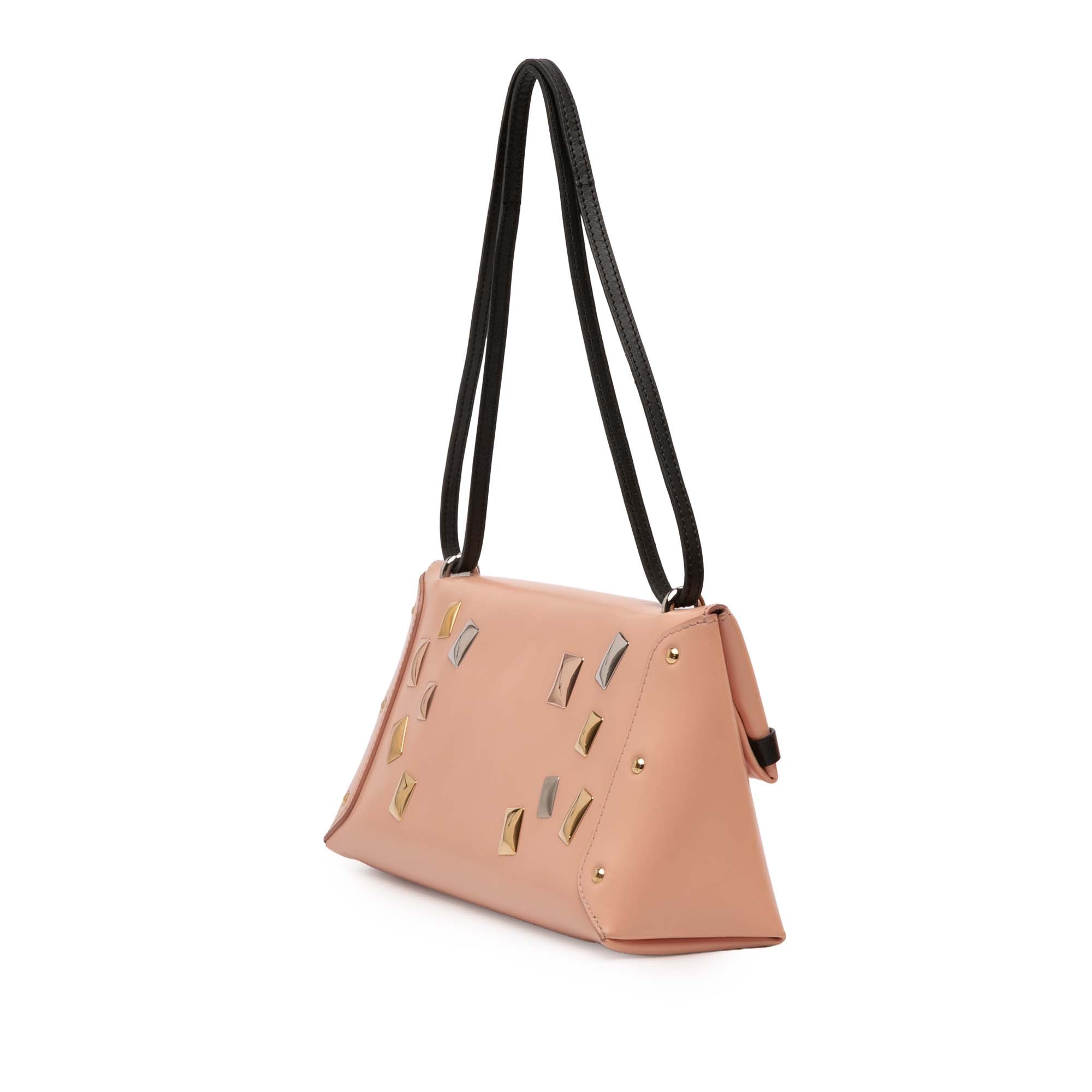 Glazed Calfskin Sac Triangle PM - Image 2