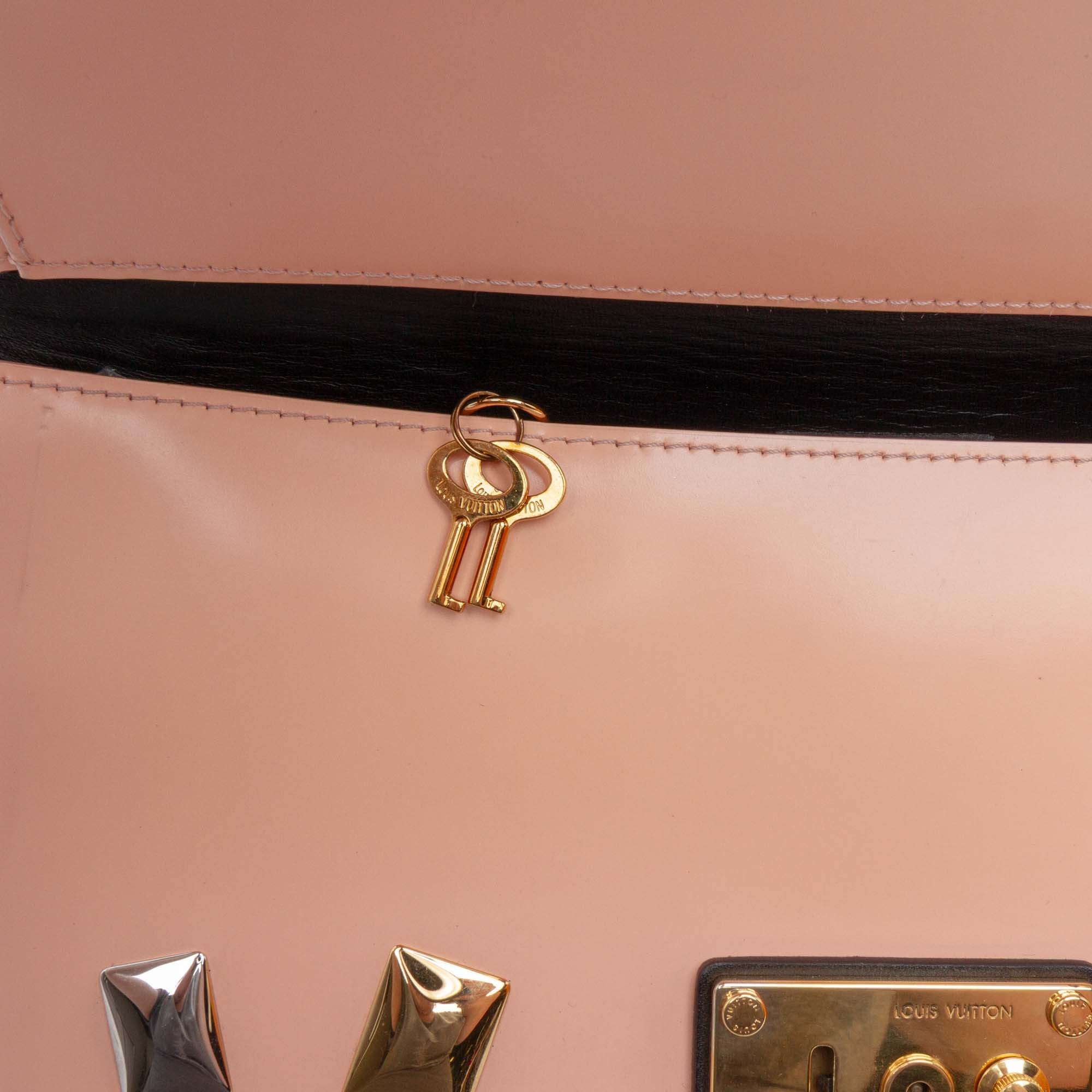 Glazed Calfskin Sac Triangle PM - Image 8