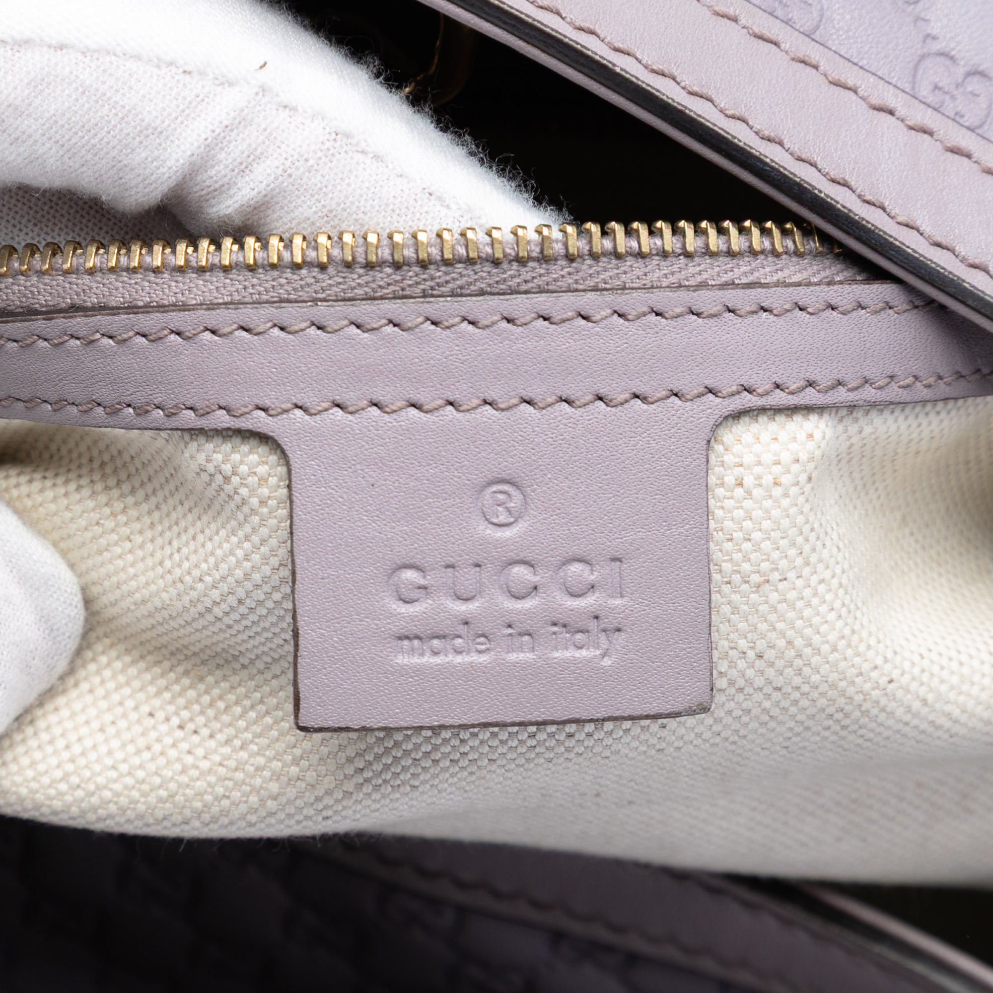 Medium Microguccissima Craft Tote - Image 5