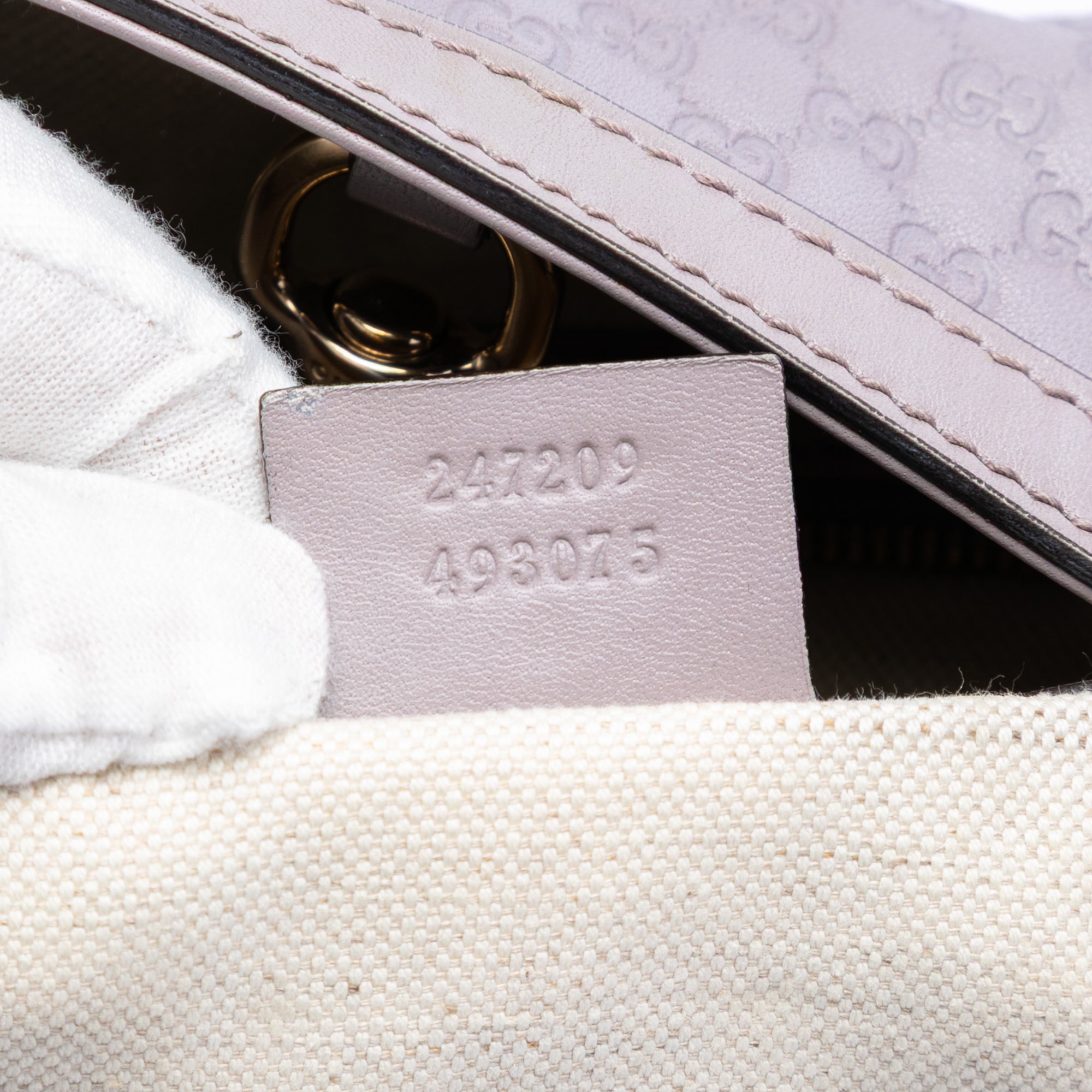 Medium Microguccissima Craft Tote - Image 6
