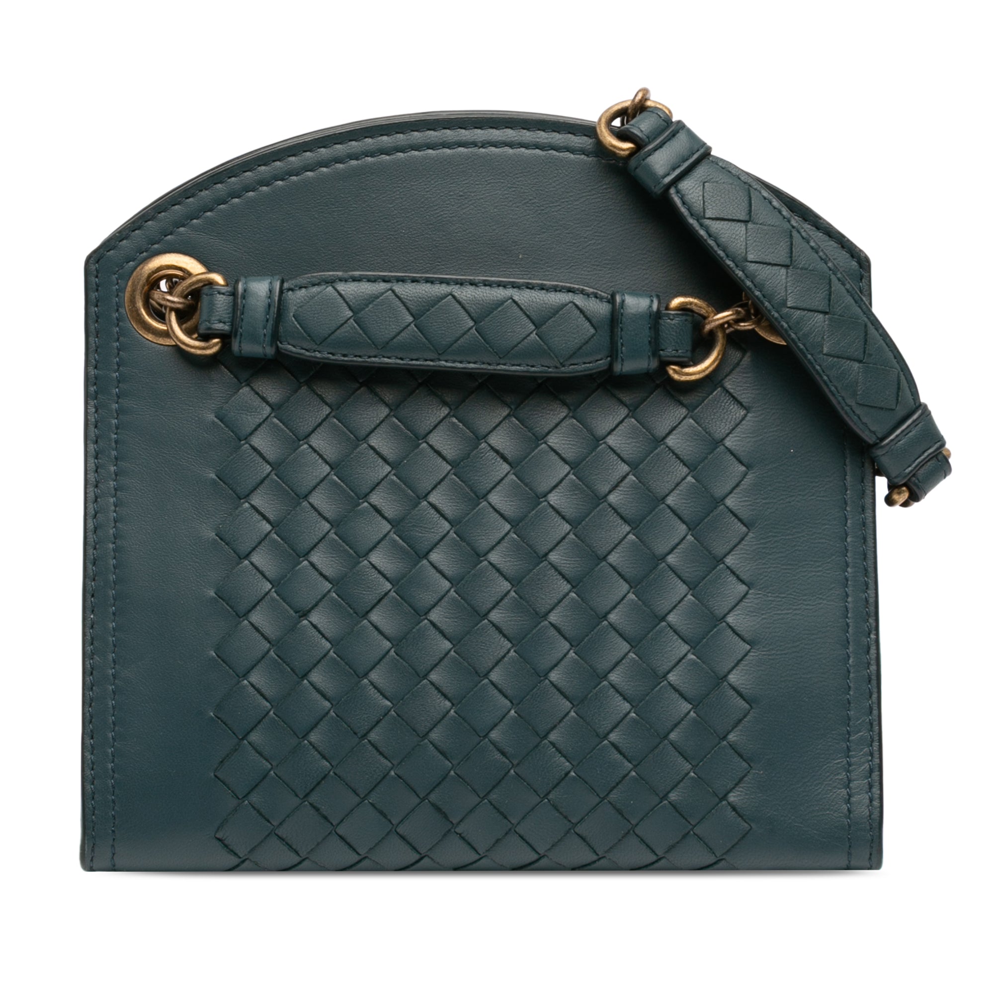 Nappa Intrecciato Chain Wallet - Image 1