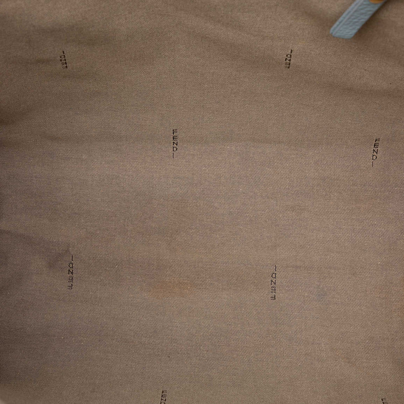 Zucca Trimmed Canvas Tote - Image 4