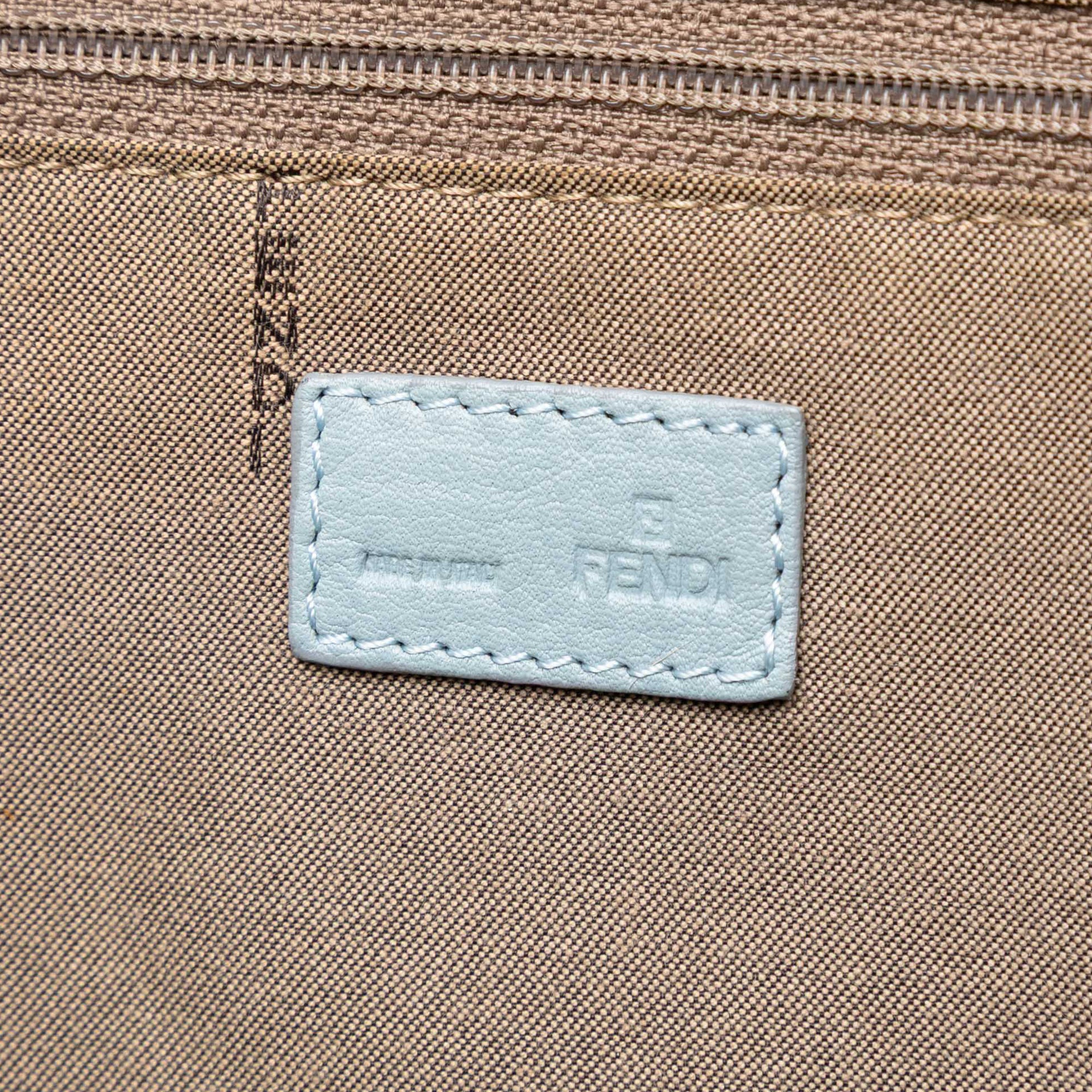 Zucca Trimmed Canvas Tote - Image 5