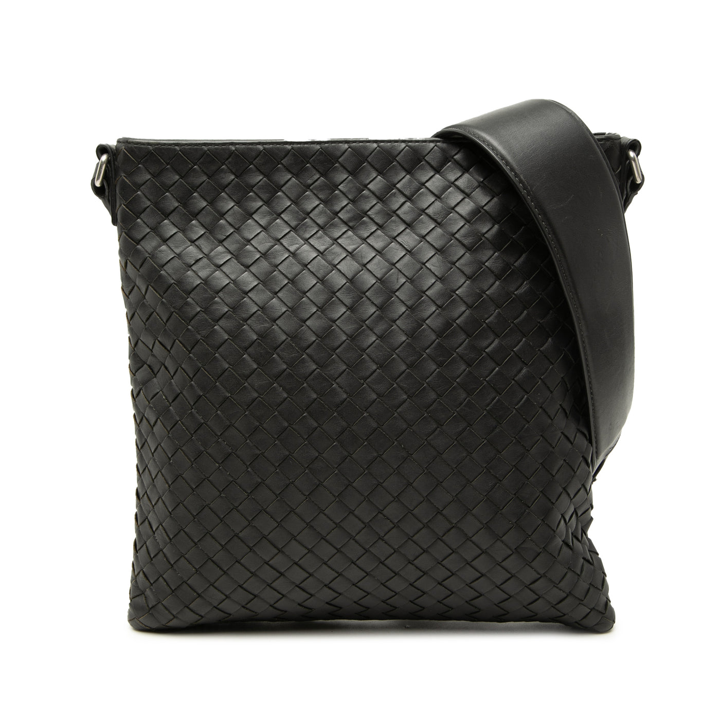 Nappa Intrecciato Messenger Bag - Image 1