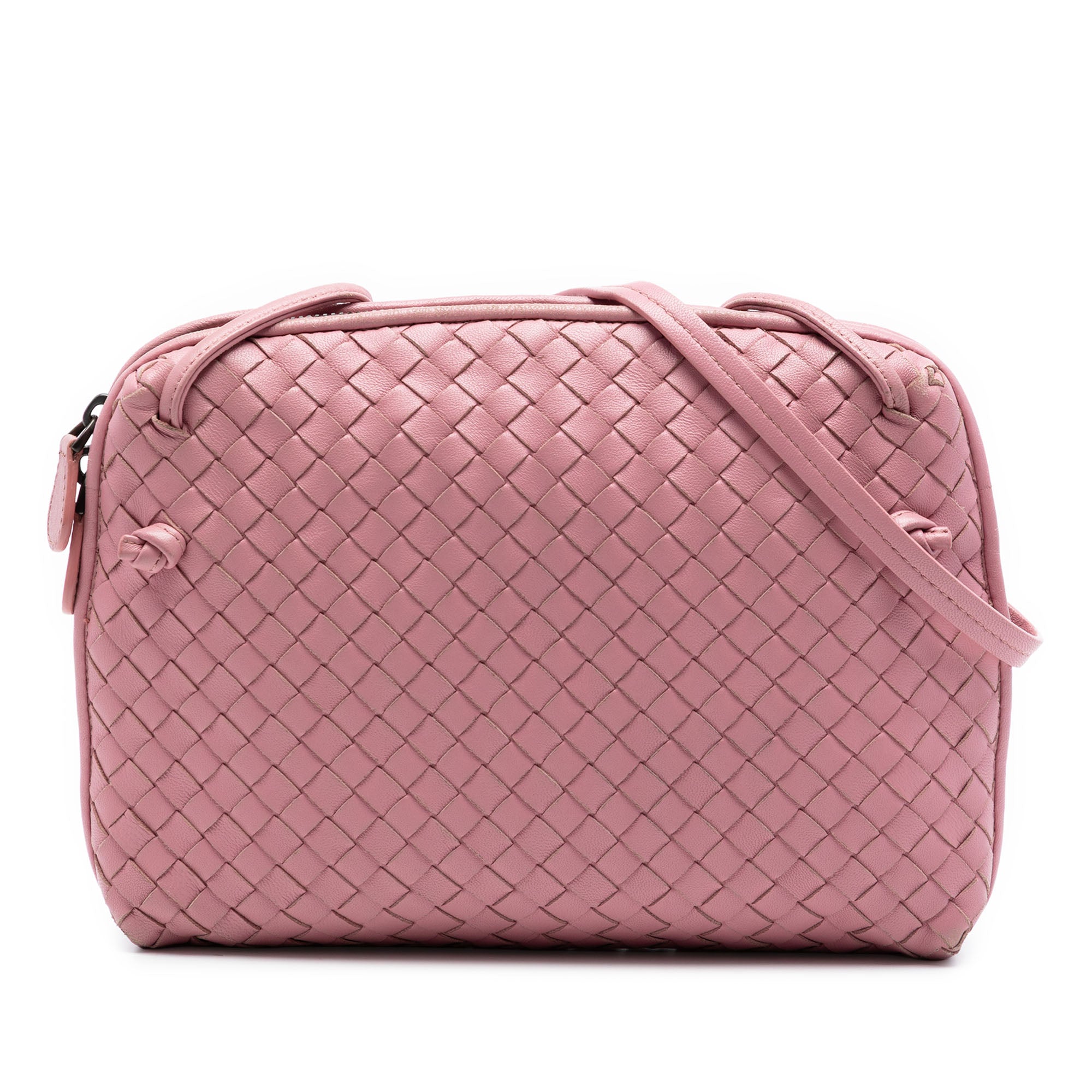 Nappa Intrecciato Nodini Crossbody - Image 1