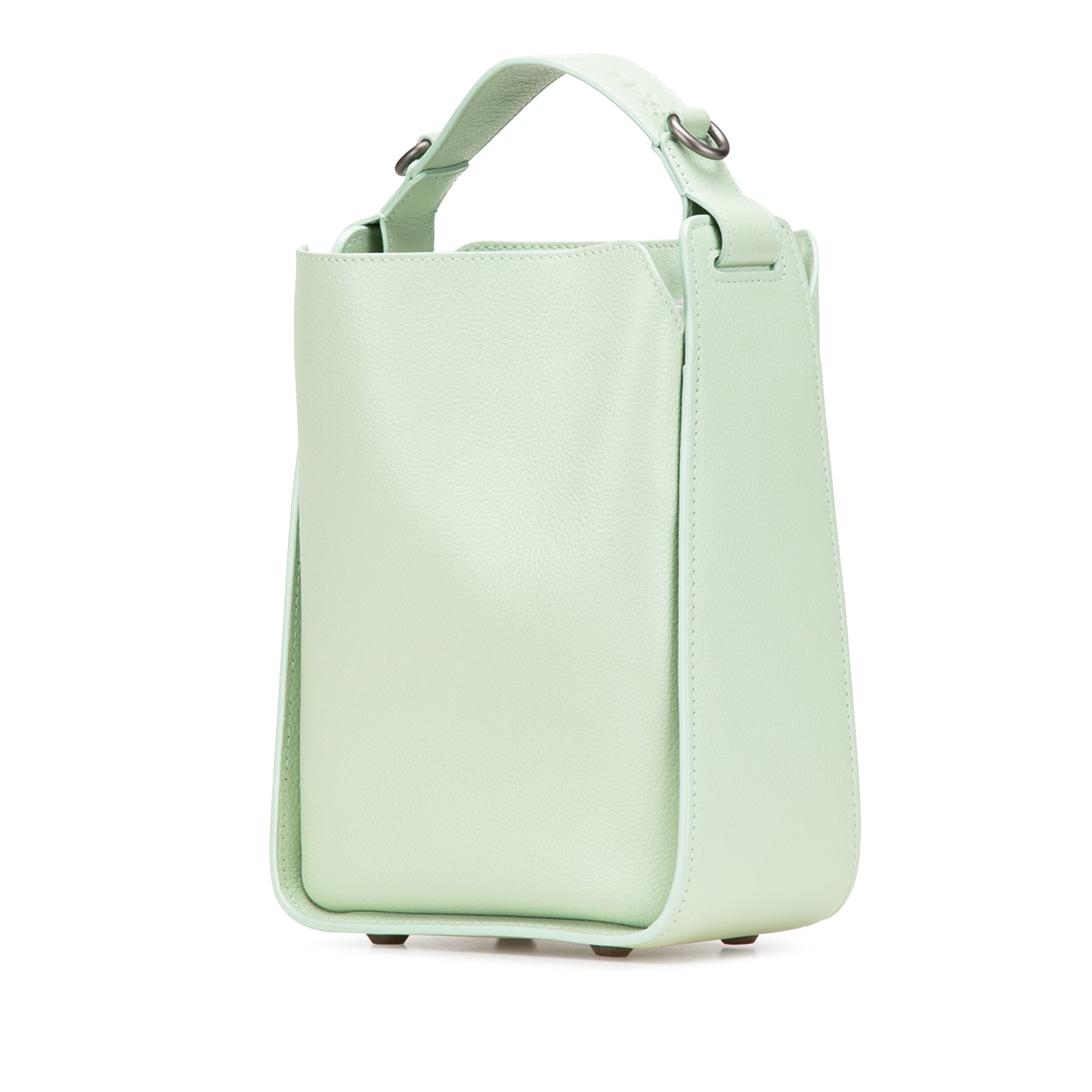 Pebbled Calfskin Tool 2.0 North South XS Tote - Image 2