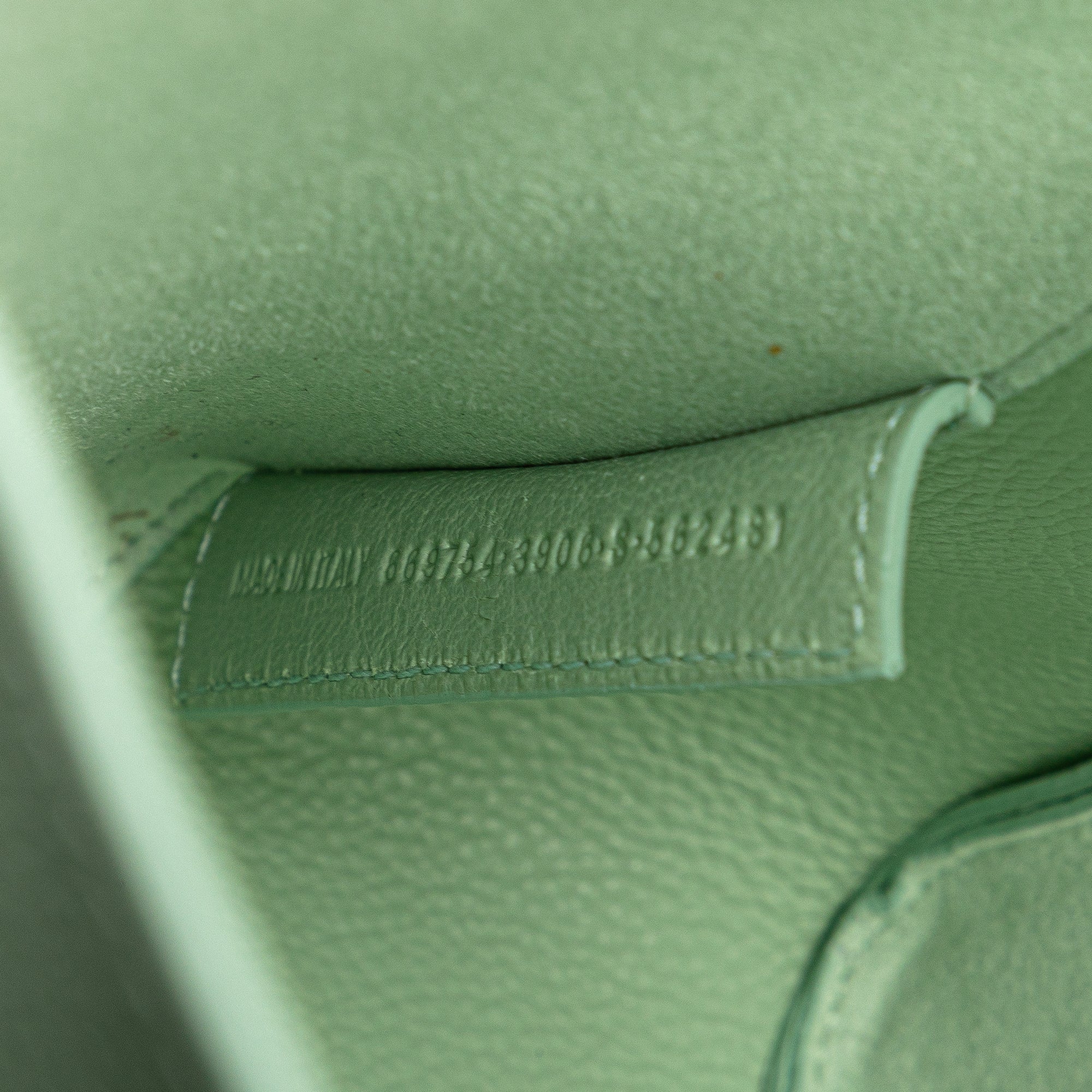 Pebbled Calfskin Tool 2.0 North South XS Tote - Image 7