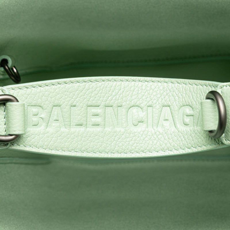 Pebbled Calfskin Tool 2.0 North South XS Tote - Image 9