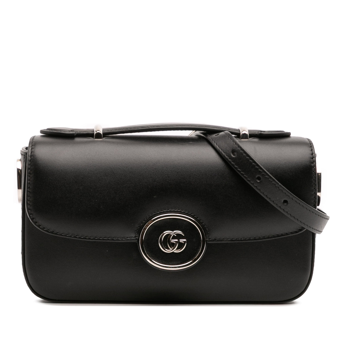 Mini Leather Petite GG Satchel - Image 1