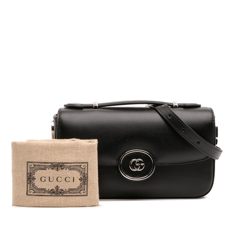 Mini Leather Petite GG Satchel - Image 11