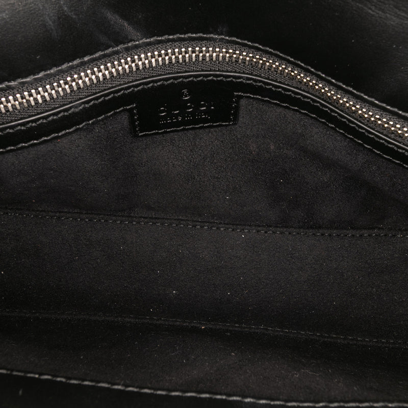Mini Leather Petite GG Satchel - Image 4