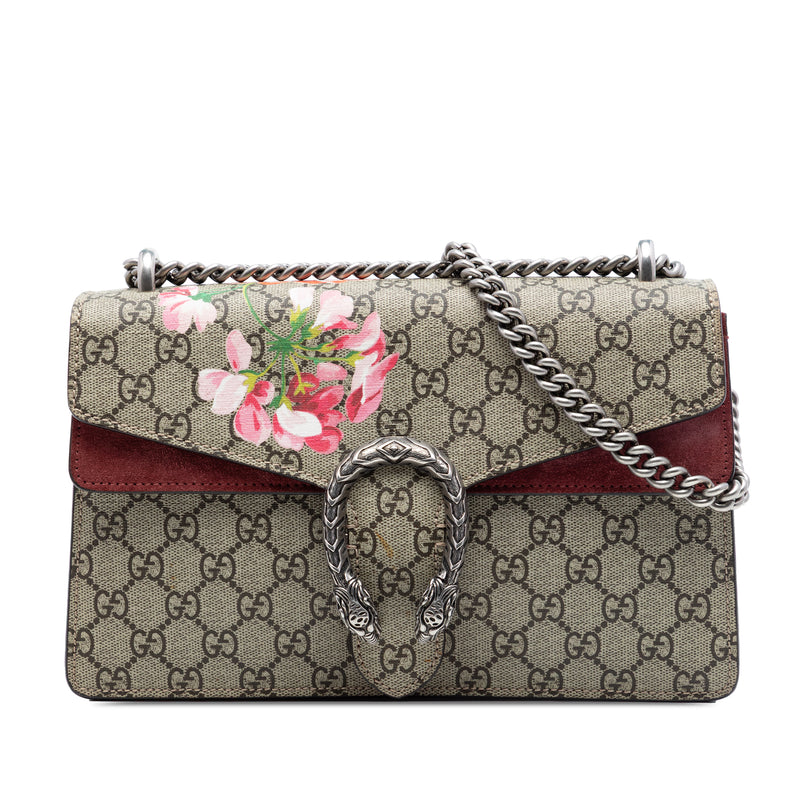 Medium GG Supreme Blooms Dionysus Shoulder Bag