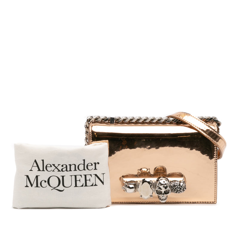 Mini Metallic Calfskin Jewelled Crossbody - Image 13